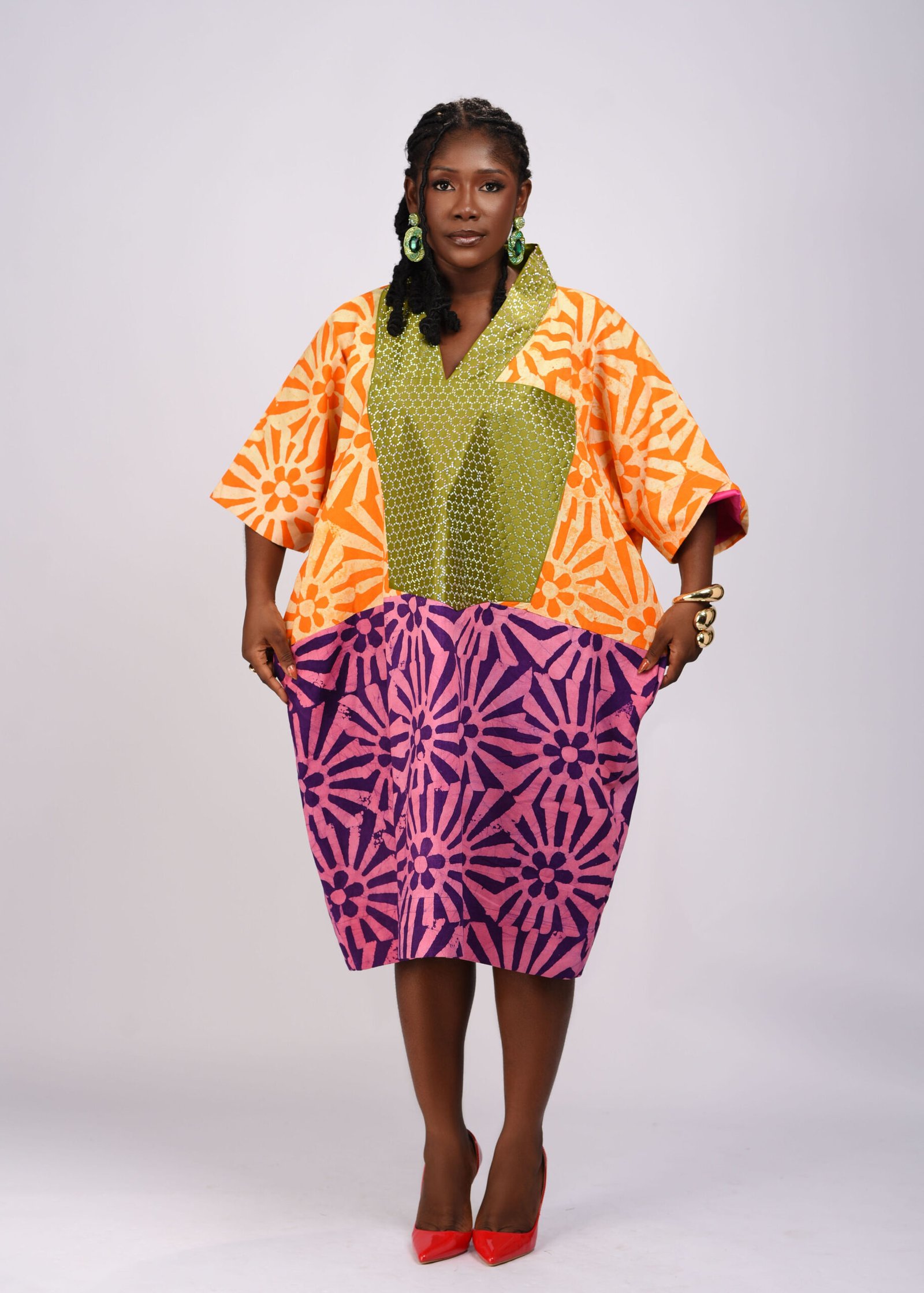NaaNa boubou ( logo print )