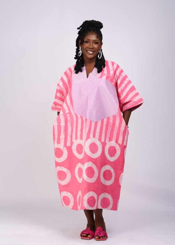 NaaNa boubou ( pink / purple )