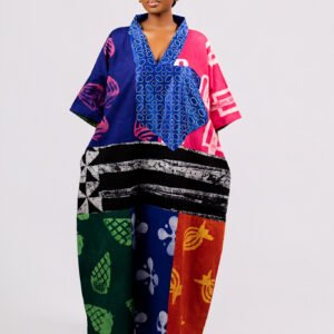 NAANA SWEET BLUE PATCHWORK BOUBOU