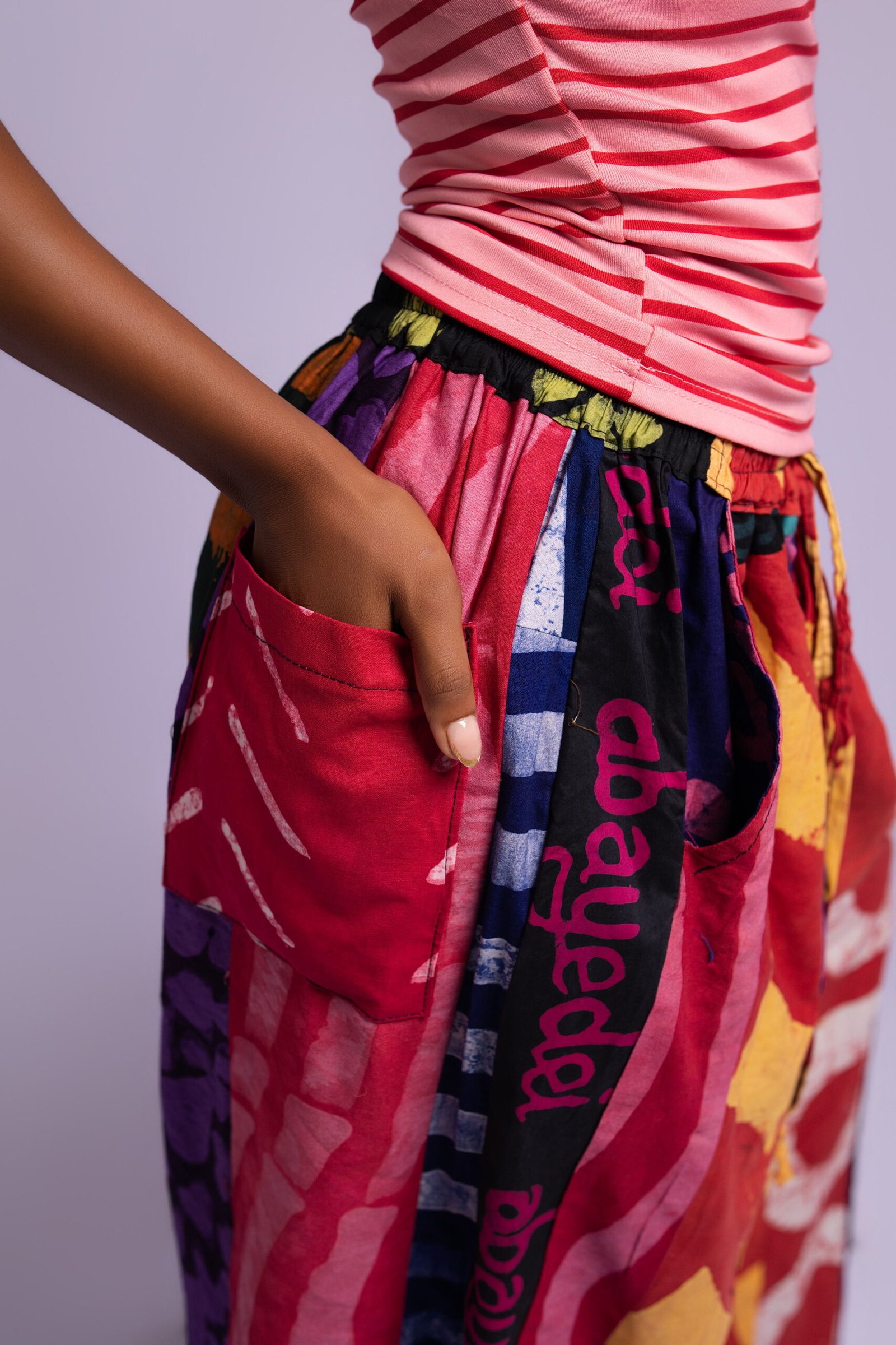 Elorm Multipatched Pants - Image 2
